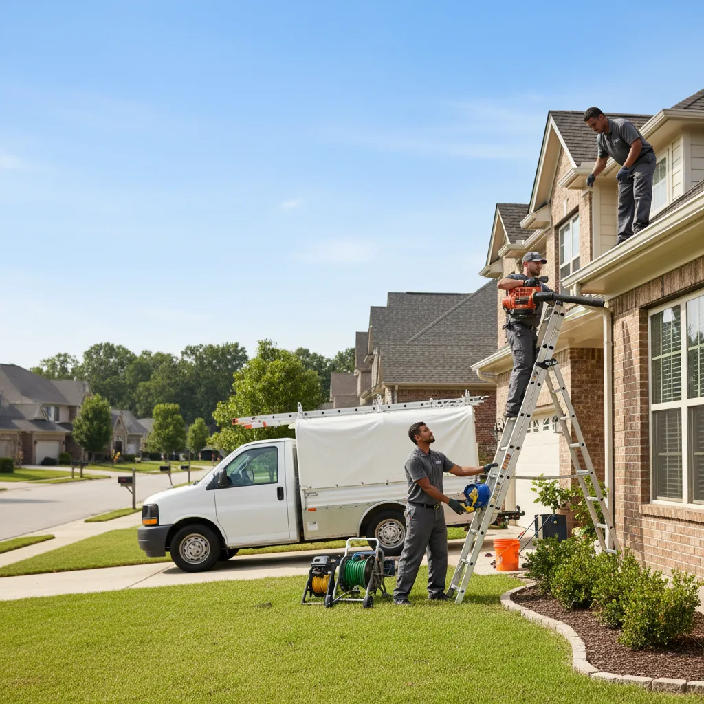 Home Gutter Service in Cunningham, TX near me